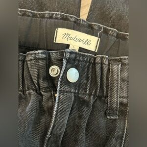 Madewell Black Flare & Wide Leg Jeans